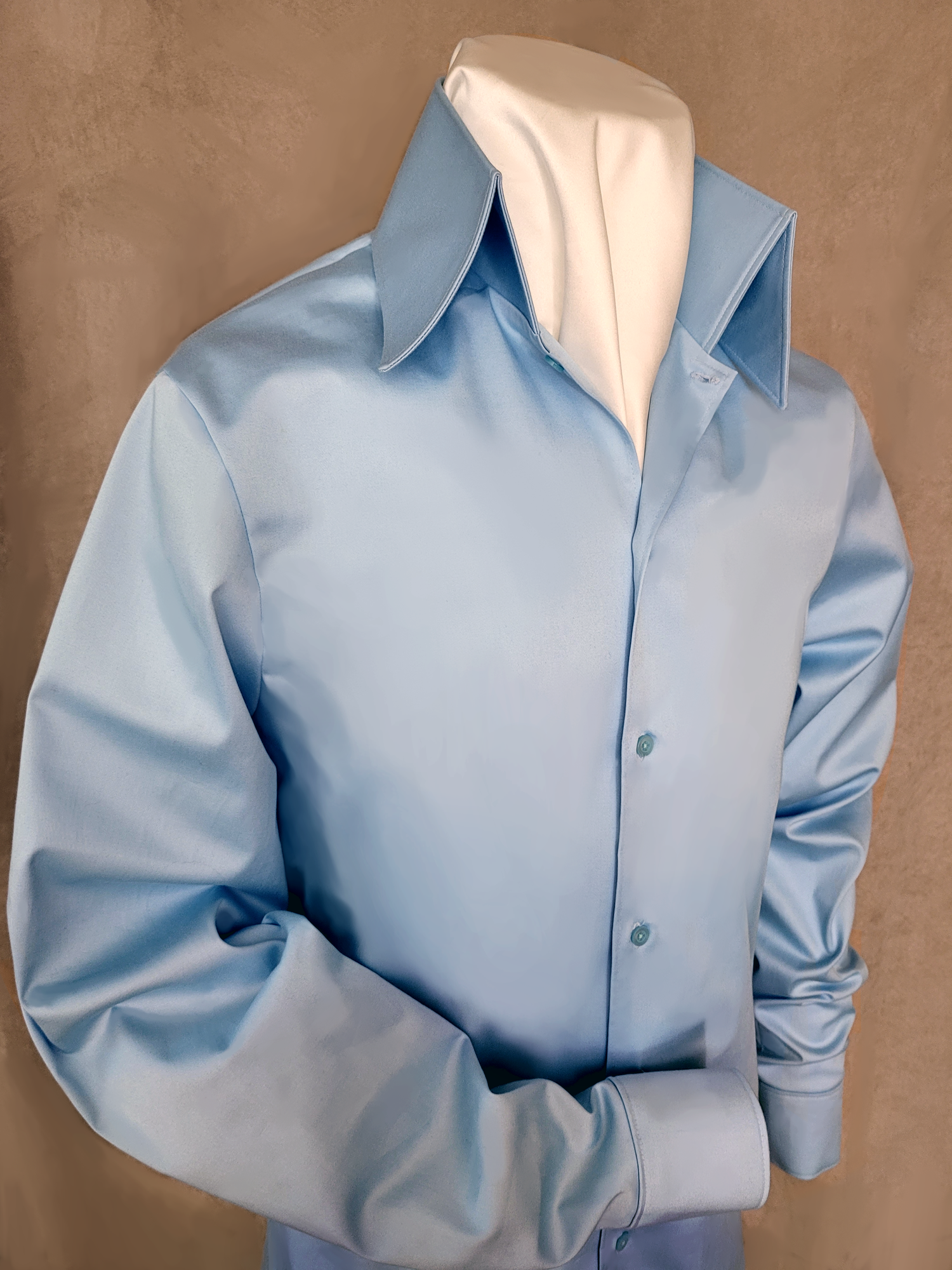 Powder Blue Shirt — B&K Enterprises Costume Company
